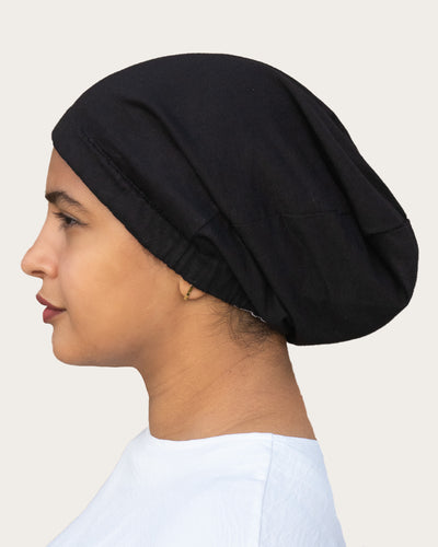 Adjustable Satin-Lined Cap