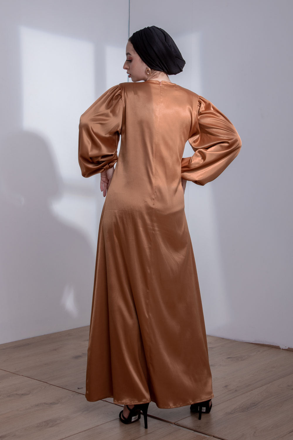 The Venus Dress - Caramel