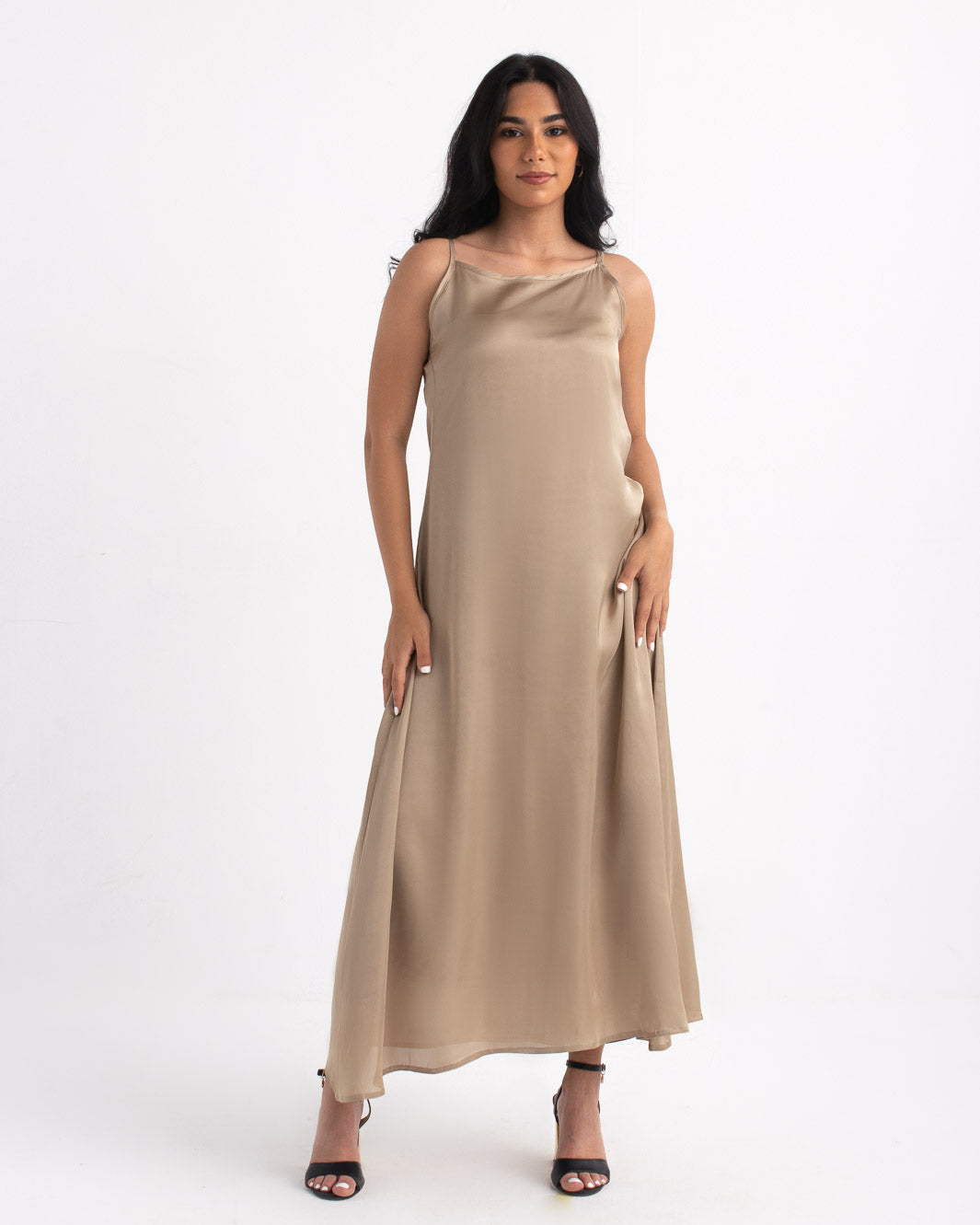 The Effortless Maxi Slip - Satin