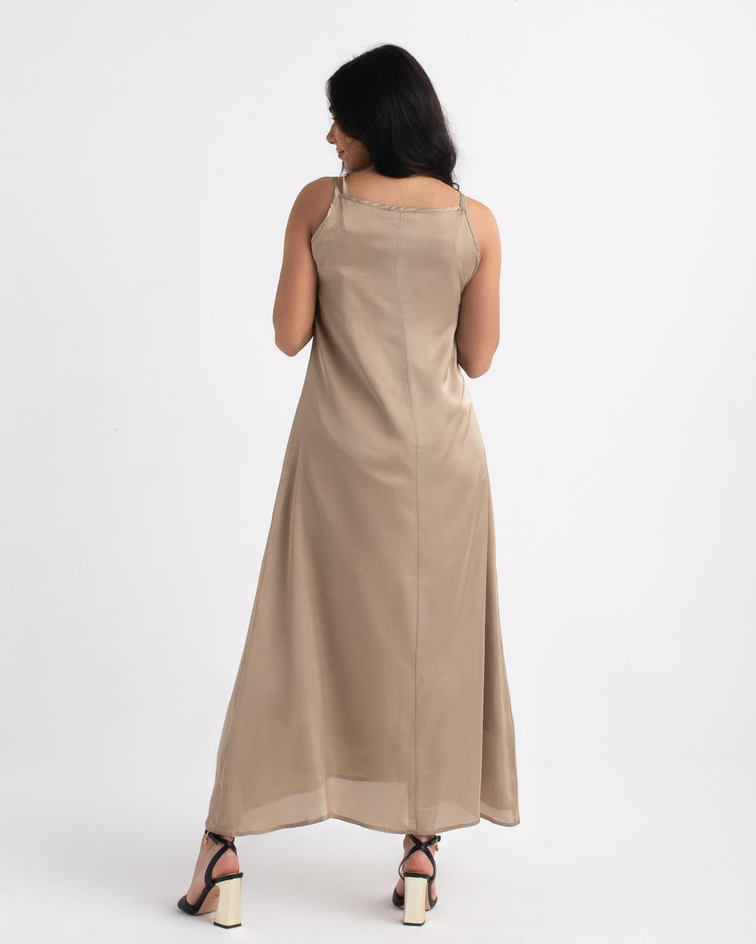 The Effortless Maxi Slip - Satin